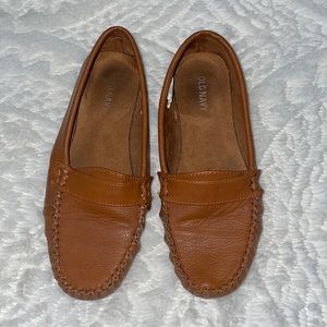 Old Navy brown loafers size 6